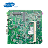 Carte mère Mini ITX intégrée J1900 de Chine, puce Ethernet 2 Gigabit, prise en charge de la fonction de réveil sur LAN/PXE, carte mère Mini ITX pour ordinateur