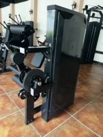 Machine de musculation pour l'épaule, la poitrine et les bras, avec coussin d'assise double densité de 4 pouces pour l'exercice musculaire