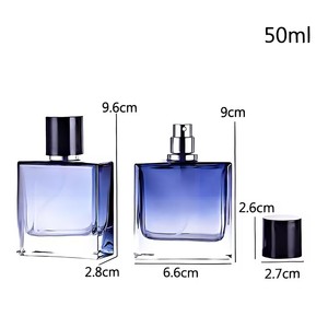 High Quality Wholesale Factory Transparent Custom <b>30ml</b> 50ml 100ml Glass <b>Bottles</b> Spirit <b>Bottle</b> with Lid for <b>Perfume</b> - Product Image 2