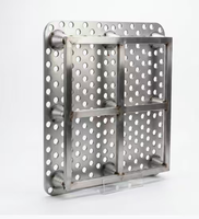Nouveau support de stockage standard de type Tianzi en acier zingué robuste CA12105 pour palette 1200x1000x110mm 0.5mm