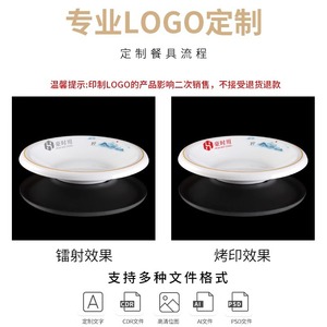 <b>Melamine</b> round <b>plate</b>, hotel imitation porcelain <b>plate</b>, restaurant stir-fry <b>plate</b>, creative flat <b>plate</b>, cake and dessert <b>plate</b>, - Product Image 5