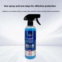 Agente de Recubrimiento Rápido para Autos, Spray de Recubrimiento de Pintura con Nanocristales, Spray de Cera para Autos B5, Potenciador de Brillo y Repelente al Agua