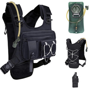 Sac <span class=keywords><strong>de</strong></span> poitrine léger en polyester personnalisé en usine pour le cyclisme, la course, la randonnée, le marathon – Sacoche d'hydratation OEM tendance - Product Image 1