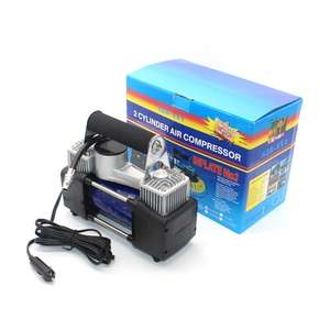 Logam Kecil Ban <span class=keywords><strong>Inflator</strong></span> Pompa Mini Portable Ban DC 12V Mobil Air Compressor, <span class=keywords><strong>Inflator</strong></span> Ban untuk Mobil - Product Image 5