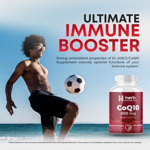 Complément alimentaire Coenzyme Q10 en poudre en vrac, capsules molles CoQ-10 pour adultes, marque privée ODM/OEM - Product Image 4