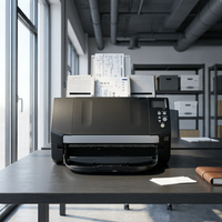 Scanner de documents couleur Fujitsu Fi-7180 USB automatique format passeport, numérisation recto-verso haute vitesse, CMOS couleur 24 bits
