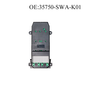 สวิตช์ควบคุมกระจก 22 ขา 35750-SWA-K01 วัสดุ ABS สำหรับรถยนต์ฮอนด้า ซีวิค - Product Image 4