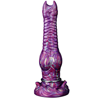 Dildo de Monstruo Alienígena de Fantasía con 4 Bolas y 3 Huevos, Juguete Sexual de Silicona Suave a Prueba de Agua para Mujeres y Hombres