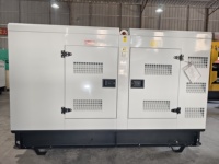 Générateur industriel silencieux Guangzhou Perkins 110 kVA, modèle 1104C-44TAG2, centrale électrique 90 kW triphasée, prix avec auvent