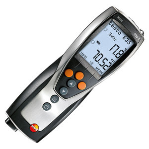 เทอร์โมไฮโกรมิเตอร์ดิจิตอล Testo 635-2 เครื่องวัดอุณหภูมิและความชื้นสำหรับงานอุตสาหกรรม HVAC - Product Image 6