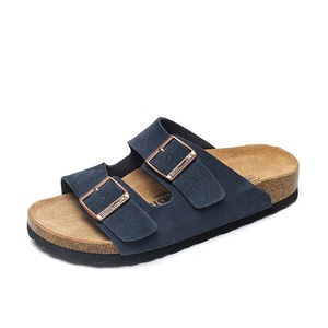 Disponibili Ciabatte Birkenstock Retrò <span class=keywords><strong>in</strong></span> Pelle di Vacchetta con Tacco Piatto e Cinturino Singolo, Taglie 35-46 - Product Image 4