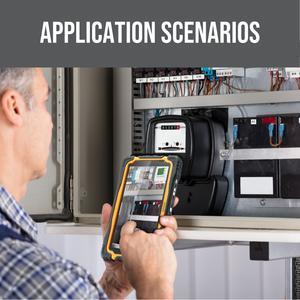 Für T70EX MTK Android 13 Stoßfestes Dual-SIM-Tablet mit DisplayPort, 10000mAh Akku, NFC-Leser, Robustes <span class=keywords><strong>7</strong></span>-Zoll-Tablet, Octa-Core, Industrietauglich - Product Image 2