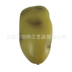 Pu Potato Stress Ball Yellow Medium <b>Rebound</b> Feel Fidget Toy Unisex - Product Image 4