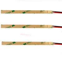 Bande lumineuse flexible à 300 led cob, CRI90, DC12V, dc 24v, 320 diodes/m