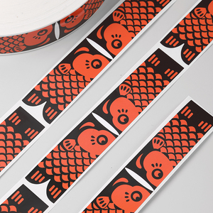 Tùy chỉnh <span class=keywords><strong>in</strong></span> hai mặt hình dạng đặc biệt cắt CuộN UV <span class=keywords><strong>in</strong></span> Vinyl Nhãn dán không thấm nước cho con dấu chai - Product Image 6