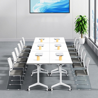 Chaise de formation en plastique blanc avec assise en tissu orange et base chromée pour salle de réunion – Fournisseur en gros OEM ODM