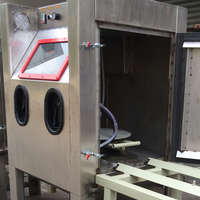 Collecteur de poussière humide en acier inoxydable respectueux de l'environnement Machine de sablage manuelle Machine de sablage liquide sans poussière