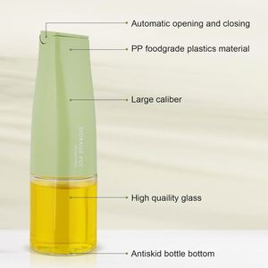 Precio de Fábrica, Dispensador de Vidrio para Aceite de Oliva, Vinagre y Salsa de Soya de 17 oz/500 ml, Botella de Almacenamiento para Cocina con Logotipo Personalizado - Product Image 3