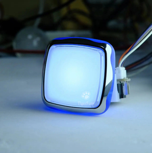 53x53 mm 12V LED GVLT <strong>Push</strong> <strong>Button</strong> with English Display for Game Cabinets <strong>Vending</strong> <strong>Machines</strong> &amp; Game <strong>Machines</strong> - Product Image 5