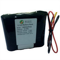 Baterai Lithium 1P2S 7.4V 2200Mah untuk Lampu Kilat