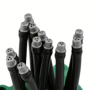 Arroseur de jardin automatique multi-têtes à 360 degrés, outil d'irrigation en plastique pour l'arrosage des pelouses et des parterres de fleurs - Product Image 2