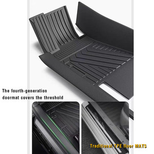 เสื่อท้ายรถ TPE กันน้ำกันลื่นสำหรับ <span class=keywords><strong>Toyota</strong></span> Corolla CROSS Carpet Wrangler JK Changan X-Trail GAC 3D ออกแบบได้ตามต้องการ - Product Image 5