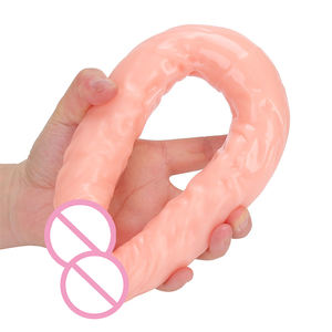 Wholesale Realistic Super Long Dildo for Women 14 Inch PVC Flexible Double Heads Dildo for <strong>Lesbians</strong> Women's Masturbator Sex <strong>Toys</strong> - Product Image 3