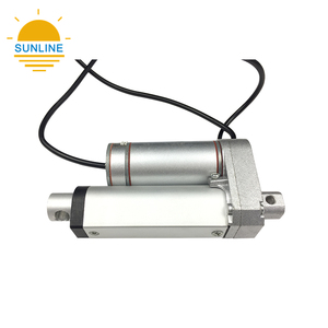 Eléctrico 24V pistones actuador lineal fuerza de carga 100N velocidad 40 mm/s golpe 50mm IP54/IP65 - Product Image 2