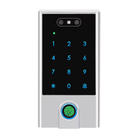 Cerradura Inteligente para Exteriores Resistente al Agua con Reconocimiento Facial, Control de Acceso sin Llave, Bluetooth, WIFI, Control Remoto, Huella Dactilar y RFID