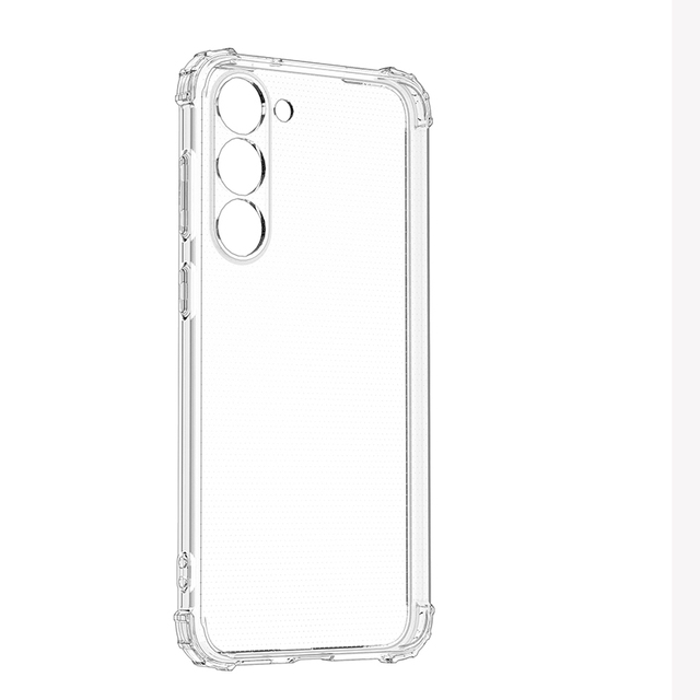 Wholesale High Quality Soft TPU Transparent Cover Anti Drop Customize LOGO Phone Case for Samsung A34 5G A54 A14 A04E