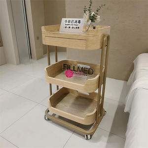 Carrello Portaoggetti in Acciaio Inox e Vetro Yicheng Beauty, Design Moderno Europeo per Salone di Bellezza, Barbiere, Parrucchiere e Soggiorno - Product Image 5