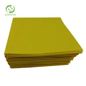 Nonwoven fabrics wholesale Super Absorbent Magic cleaning cloth viscose/polyester fabric