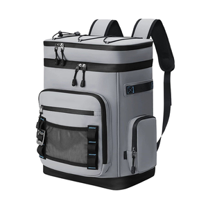 Nueva llegada reutilizable logotipo personalizado impreso portátil a prueba <span class=keywords><strong>de</strong></span> fugas aislado refrigerador mochila <span class=keywords><strong>bolsa</strong></span> para acampar al aire libre Picnics poliéster - Product Image 1