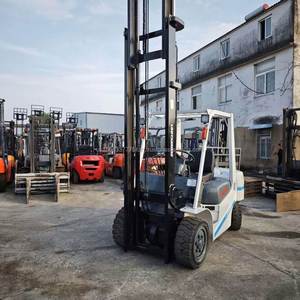 Great Efficiency Japan TCM 30 3 Ton <b>Used</b> Diesel Engine Forklift 3m Lift Height EPA CE Certified 2022 Model for Loading - Product Image 3