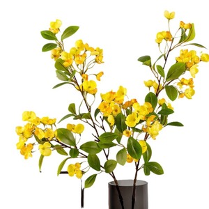 ดอกไฮเดรนเยียผ้าไหมลองบรันช์ โอเลย์ ดอกไม้ประดิษฐ์คุณภาพสูงสำหรับตกแต่งงานแต่งงานและบ้าน - Product Image 5