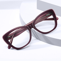 MS 18119 2026 Nouvelles lunettes pour femmes en acétate, monture œil de chat exquise, branches élégantes et minimalistes, texture finement polie, ODM/OEM