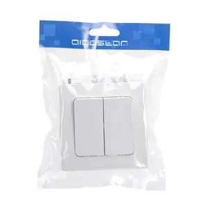 Interruttore a 2 vie e 2 chiavi, colore bianco, per controllare l'illuminazione di più punti e migliorare la comodità nell'ambiente. - Product Image 3