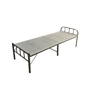 Lit simple pliant 1,2 m pour adulte, lit de sieste domestique, simple, avec plateau rigide, pliable, utilisation temporaire - Product Image 4