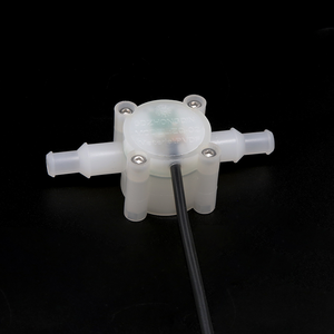 強力な酸とアルカリG3/8インチタービンフローメーターパルス信号<span class=keywords><strong>PVDF</strong></span>フローセンサーに耐性オリジナルメーカー - Product Image 2