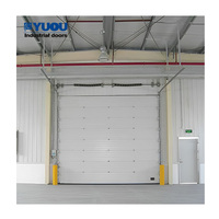 Puerta de Carga con Cubierta y Nivelador de Carga, Puerta Industrial Automática Seccional Elevadora para Almacén