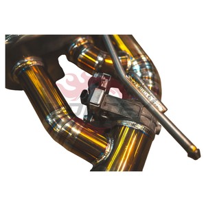 Escape trasero con válvulas Vortex Burnt Gold Titanium para Audi RS3 2.5T EA855 de cinco cilindros Hot Hatch - Product Image 5