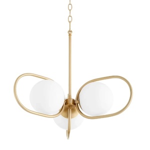 Chaud Romantique Moderne Boule Décorative Lampe Suspendue Lustre Albâtre <span class=keywords><strong>Globe</strong></span> Éclairage Suspension pour La Maison - Product Image 2