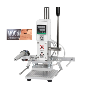Semi-Automatic Leather Embossing Foil Heat Press Machine New Condition Digital Hot Stamping Flatbed <b>Printer</b> Leather Patch Heat P - Product Image 6