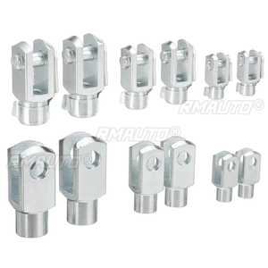 2pcs M6 M8 M10 Universal Silver M6 M8 <b>Boot</b> Bonnet Trunk Gas Strut End Fitting Pin Ball Joint Valve <b>Spring</b> Holders - Product Image 6