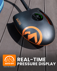 Pompe à air électrique portable rechargeable 20 PSI pour planches à pagaie, kayaks et ailes de planche à voile - Product Image 5
