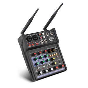4-בקר אודיו <span class=keywords><strong>dj</strong></span> מיני usb עם ממשק חכם Bluetooth להקלטת אולפן ערבוב חי - Product Image 3