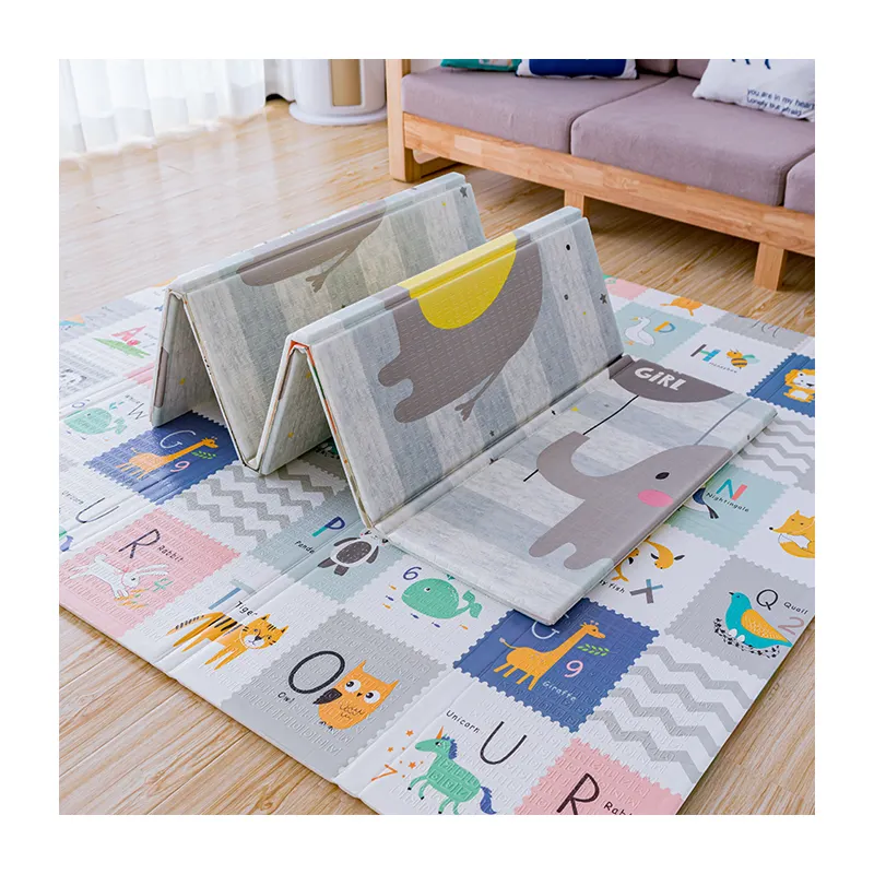 Складной Водонепроницаемый напольный коврик для ухода за ребенком, Складной Игровой коврик из пены Xpe, игровой коврик для ребенка, детский коврик