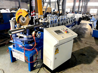 Machine à souder les tuyaux de descente d'eau de pluie ronds/carrés en acier inoxydable Bangnuo, contrôle PLC haute précision, 5,5 kW, 380 V, CE ISO