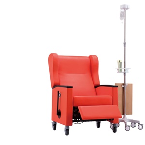 Canapé-<span class=keywords><strong>lit</strong></span> médical en cuir pu avec contrôle manuel de couleur spéciale - Product Image 1