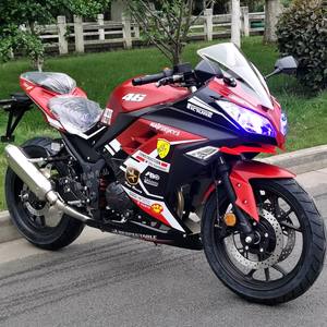 Moto Sportiva Ninja R3v6 XL200-3S Brushless 250cc Veicolo Completo 300Km/h Nuova o Usata Moto a Carburante Horizon - Product Image 5